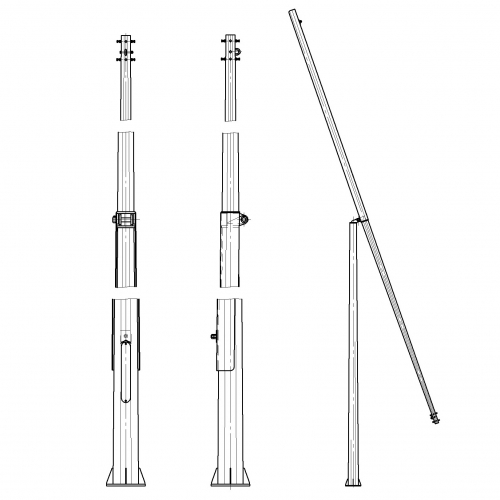 Опора освещения ОГККЗН-5,0